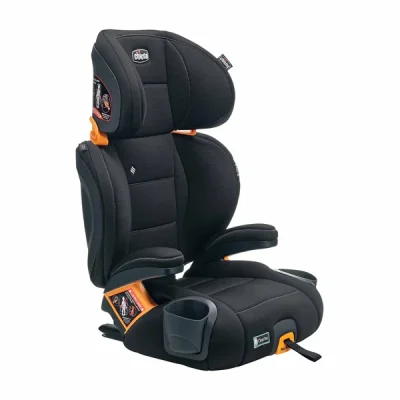 KidFit Cleartex + Booster Seat - Obsidian US