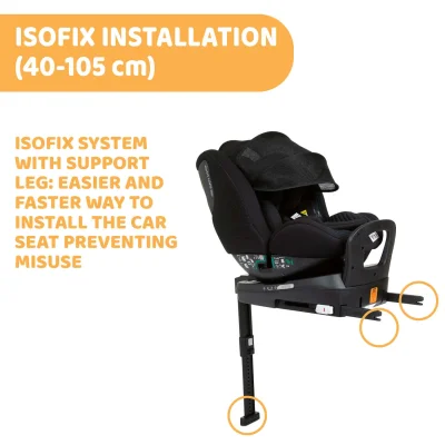 Seat 3 Fit Air Car seat - I Size