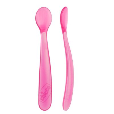 Soft Silicone Spoon Bi-Pack 6M+ (2 pack isi 2) Soft Silicone Spoon Bi-Pack 6M+ (2 pack isi 2)