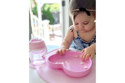 Silicone Heart Shaped Plate - 9M+