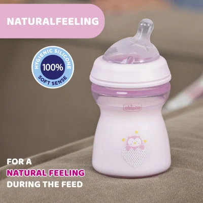 Natural Feeling Anti-Colic Feeding Bottle PP 250ml - 2M+