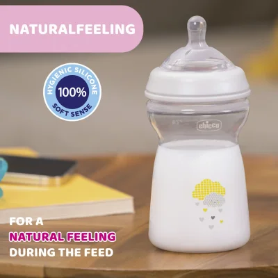 Natural Feeling Anti-Colic Feeding Bottle PP 330ml - 6M+