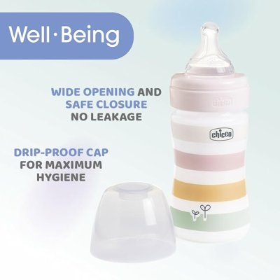 Well Being PP Feeding Bottle 150ml Slow Flow - 0M+