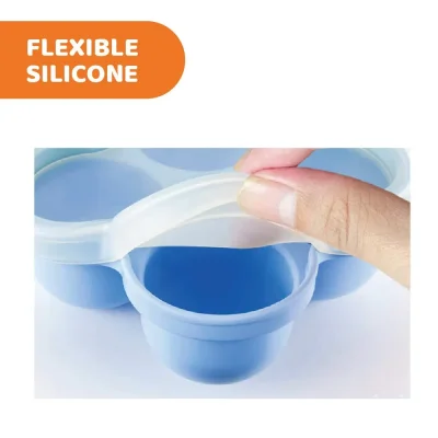 Silicone Multiportion Tray 4 Portions