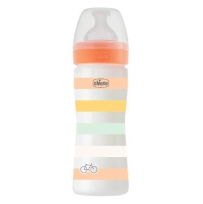 Well Being PP Feeding Bottle 250ml Medium Flow - 2M+