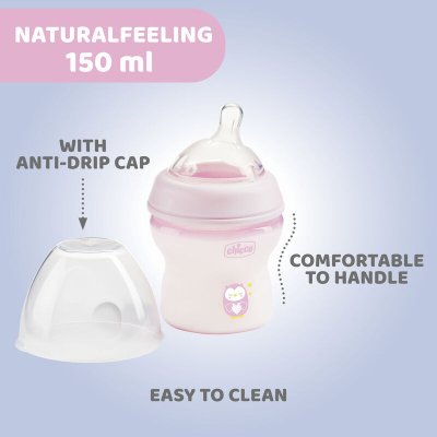 Natural Feeling Anti-Colic Feeding Bottle PP 150ml - 0M+