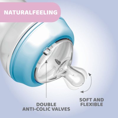 Natural Feeling Anti-Colic Feeding Bottle PP 250ml - 2M+