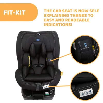 Seat 3 Fit Car seat - I Size