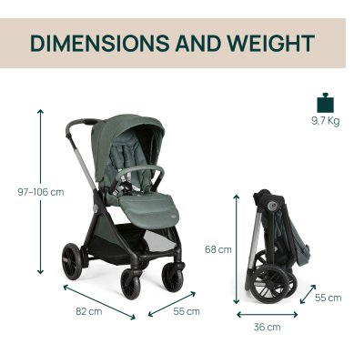 Bellagio Reversible Stroller - 0M+