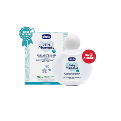 Baby Moments Sweet Perfumed Water  and Eau De Cologne 100ml - 0M+