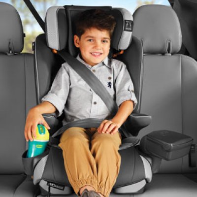 MyFit Zip Air Harness + Booster Car Seat - Q Collection