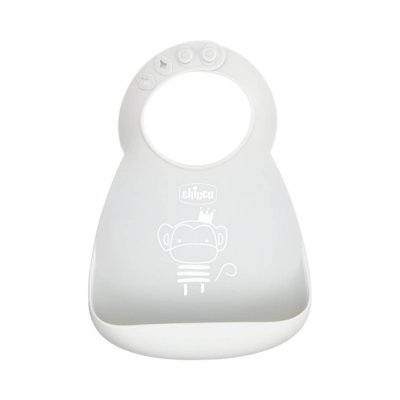 Easy Roll Silicone Bib with Crumble Catcher