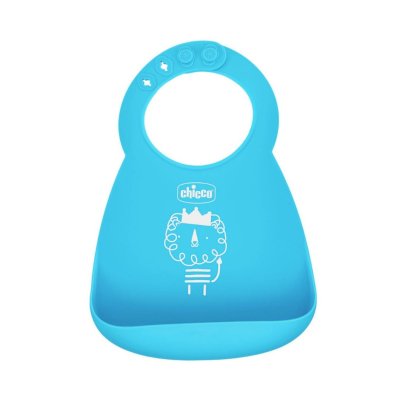 Easy Roll Silicone Bib with Crumble Catcher