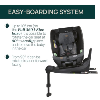 Bi-Seat i-Size Air Without Base (61-150cm)