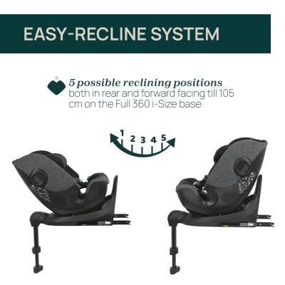 Bi-Seat i-Size Air Without Base (61-150cm)