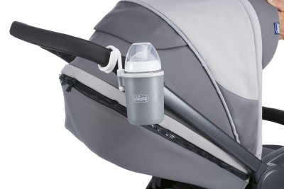 CHICCO Cup Holder for Stroller - Grey