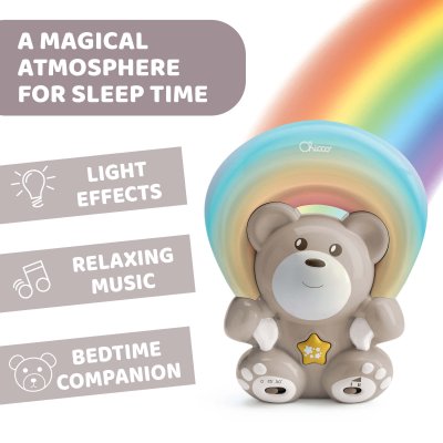 First Dreams Rainbow Projector Bear 0M+