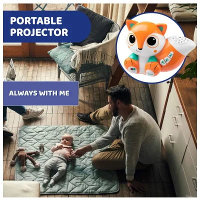 Toy MF Fox Projector Colourful 3in1 - 0M+