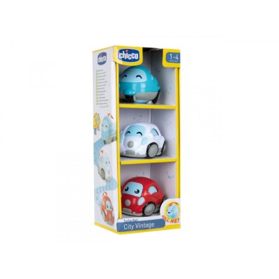 Toy Turbo Ball - City Vintage 3PCS (1-4 Y+)