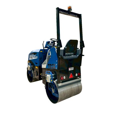 รถบดนั่งขับ T-REX RL2000D | ระบบสั่นสะเทือนคู่ บดแน่นเต็มกำลัง เหมาะงานถนนระดับโปร