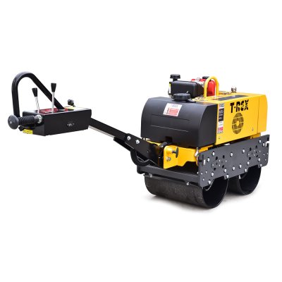 รถบดเดินตาม T-REX RL500D | เครื่องดีเซล KAMA แรงอัด 17KN ลูกกลิ้งคู่ รุ่นประหยัด คุ้มค่า