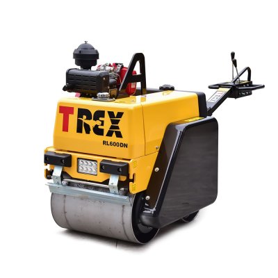 รถบดเดินตาม T-REX RL600DN | แรงอัด 30KN ใช้กับงานก่อสร้าง งานถนนได้ดี