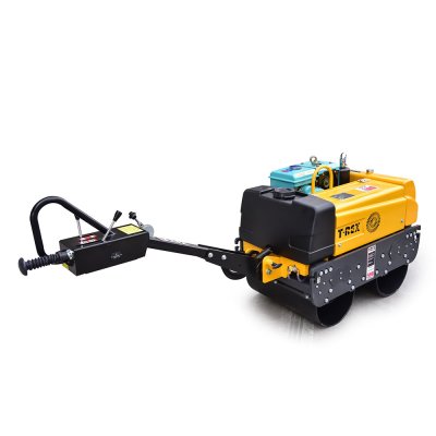 รถบดเดินตาม T-REX RL680D | แรงอัด 24KN แรงอัดสูง บดคอนกรีต–พื้นดินได้แน่น