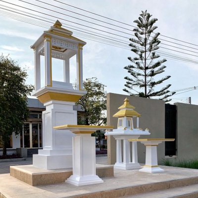 ศาลพระพรหมสี่หน้า 9-12 นิ้ว ดีไซน์ร่วมสมัย ติดตั้งฟรีกรุงเทพ