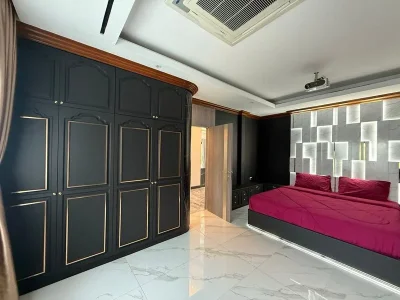 Pool villa for sale or rent Pattaya Land and House Village Soi Map Ta To