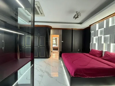 Pool villa for sale or rent Pattaya Land and House Village Soi Map Ta To