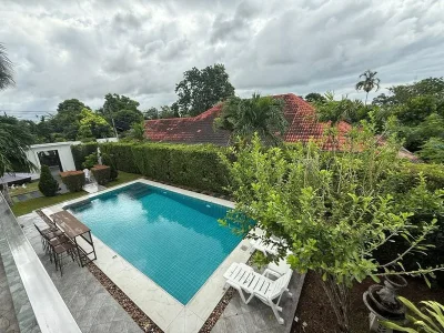 Pool villa for sale or rent Pattaya Land and House Village Soi Map Ta To