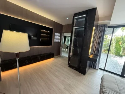 Pool villa for sale or rent Pattaya Land and House Village Soi Map Ta To