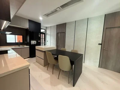 Pool villa for sale or rent Pattaya Land and House Village Soi Map Ta To