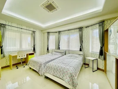 Pool villa for sale or rent Pattaya Land and House Village Soi Map Ta To