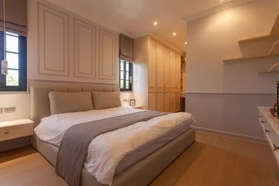 Pool villa for sale or rent Pattaya Land and House Village Soi Map Ta To