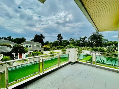 Pool villa for sale or rent Pattaya Land and House Village Soi Map Ta To