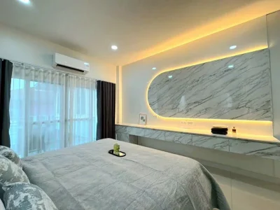 บ้านพูลวิลล่า 2 ชั้น 131 ตรว. อ่างมาบประชัน ใกล้ 7/11