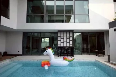 Luxury Pool villa for Rent or Sale - บ้านพูลวิลล่าหรูใหม่ #ให้เช่า #ขาย ทุ่งกลมตาลหมัน K9 พัทยา