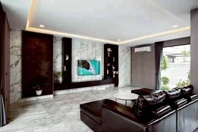 Luxury Pool villa for Rent or Sale - บ้านพูลวิลล่าหรูใหม่ #ให้เช่า #ขาย ทุ่งกลมตาลหมัน K9 พัทยา