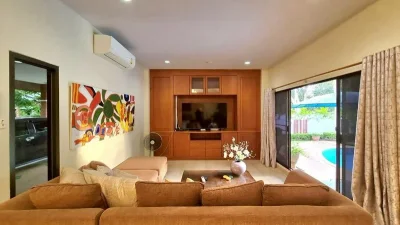 Corner Pool Villa for Rent – SP3 Village, Pattaya