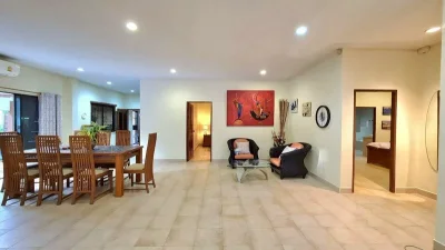 Corner Pool Villa for Rent – SP3 Village, Pattaya