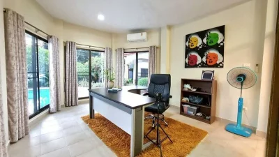 Corner Pool Villa for Rent – SP3 Village, Pattaya