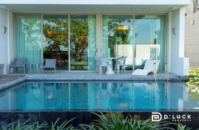 The  Sanctuary Wongamat Pattaya For rent Ready to move in close to the Private beach front can walk from room (direct owner)