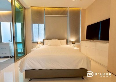 The  Sanctuary Wongamat Pattaya For rent Ready to move in close to the Private beach front can walk from room (direct owner)