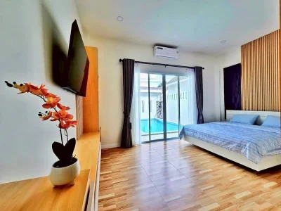 Private pool villa for rent 65,000 / month Mab Prachan lake