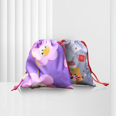 ถุงผ้าหูรูด String Bag ถุงผ้าหูรูด String Bag