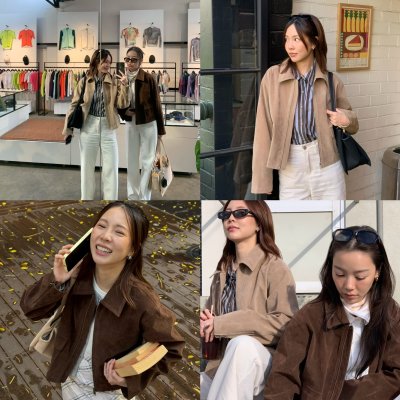 SOMETHING SUEDE KETCH JACKET