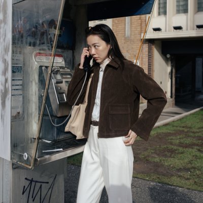 SOMETHING SUEDE KETCH JACKET