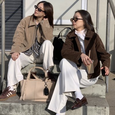 SOMETHING SUEDE KETCH JACKET