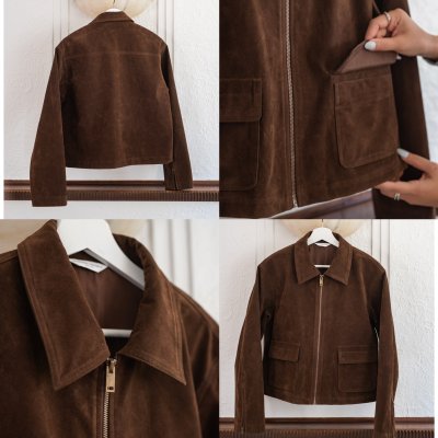 SOMETHING SUEDE KETCH JACKET